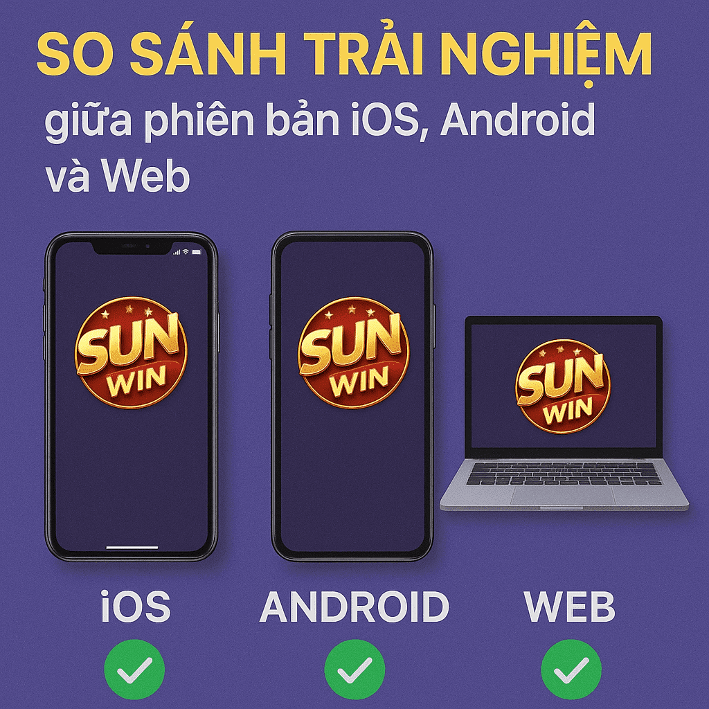 So sánh trải nghiệm giữa phiên bản iOS, Android và Web So sánh trải nghiệm giữa phiên bản iOS, Android và Web